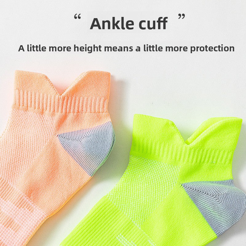 Breathable Running Socks | close up material texture