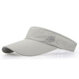 Solid color empty top hat light gray