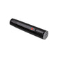 Black handheld vacuum sealer showing the USB-C charging port