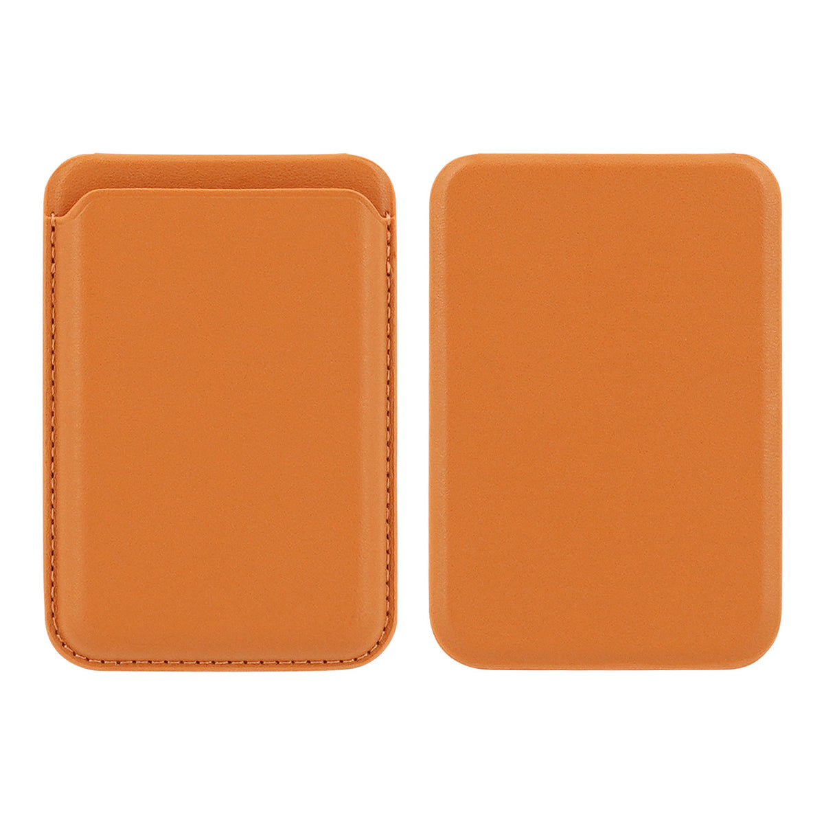 Card slot of the vegan leather magnetic phone card holder