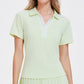 Womens Quick-Dry Breathable Lapel Polo Shirt
