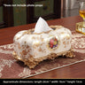 Tissue box beige