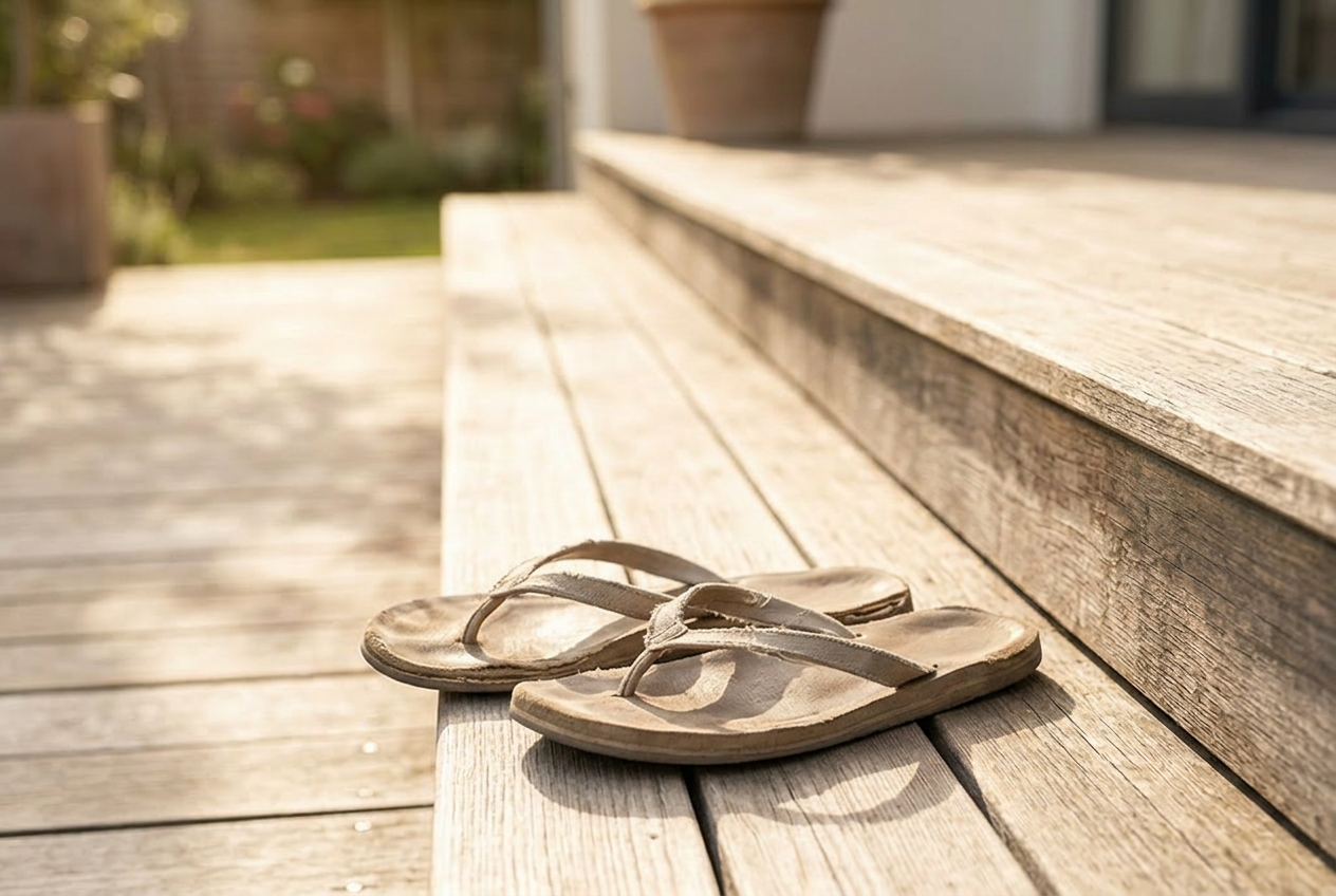 adjustable-buckle-woven-sandals-with-suede-insoles before problem editorial