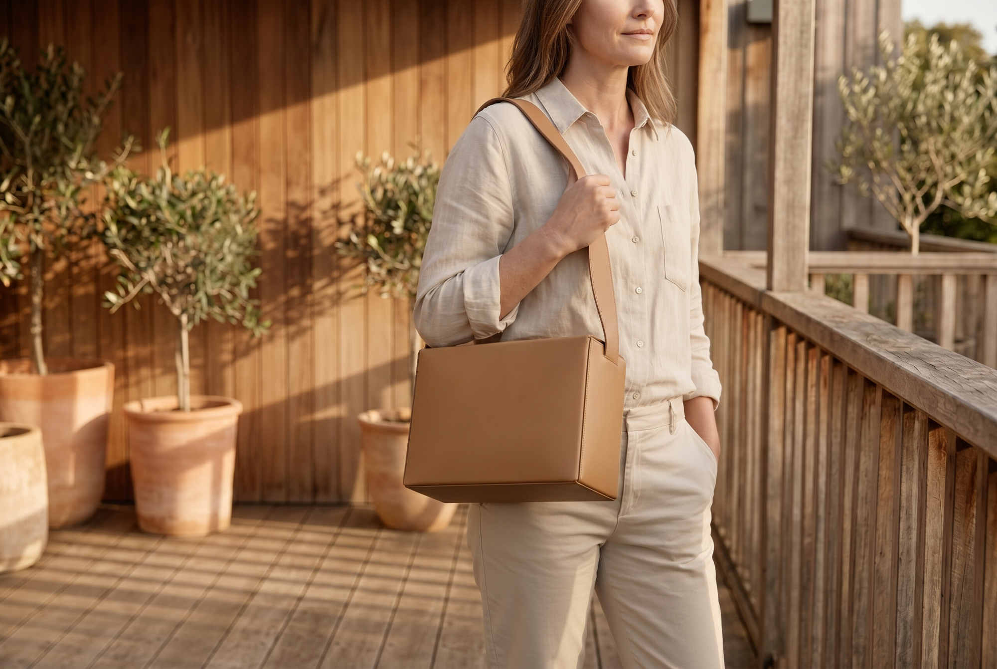 bampo-half-peak-genuine-leather-tote-bag before problem editorial