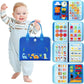 Soft non woven felt learning board for toddlers and preschoolers