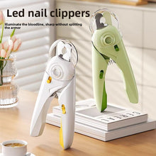 LED Pet Nail Clippers with Nail File