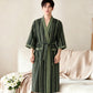 Cotton Gauze Bathrobe for Home and Spa | packaging and presentation view