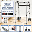 Aluminum UprightWalker DualWheel