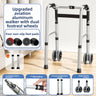 Aluminum UprightWalker DualWheel