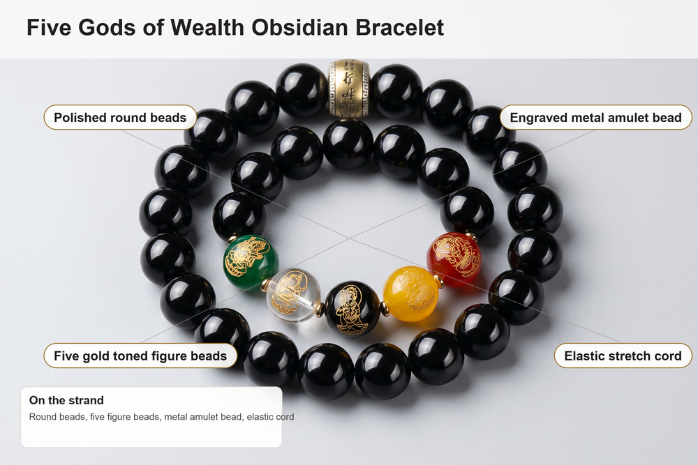 Black or Red Pearl Strand