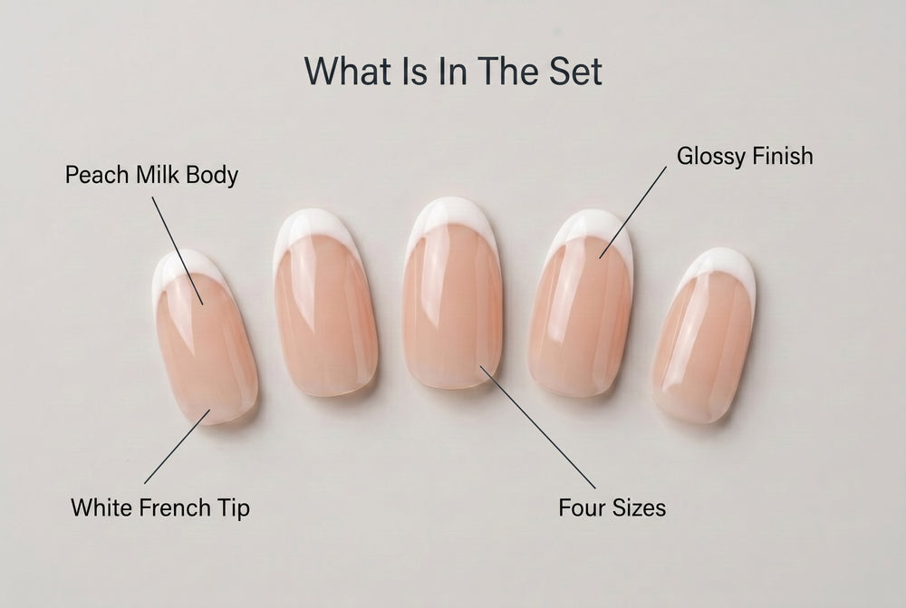 Soft Peach Fade That Glows