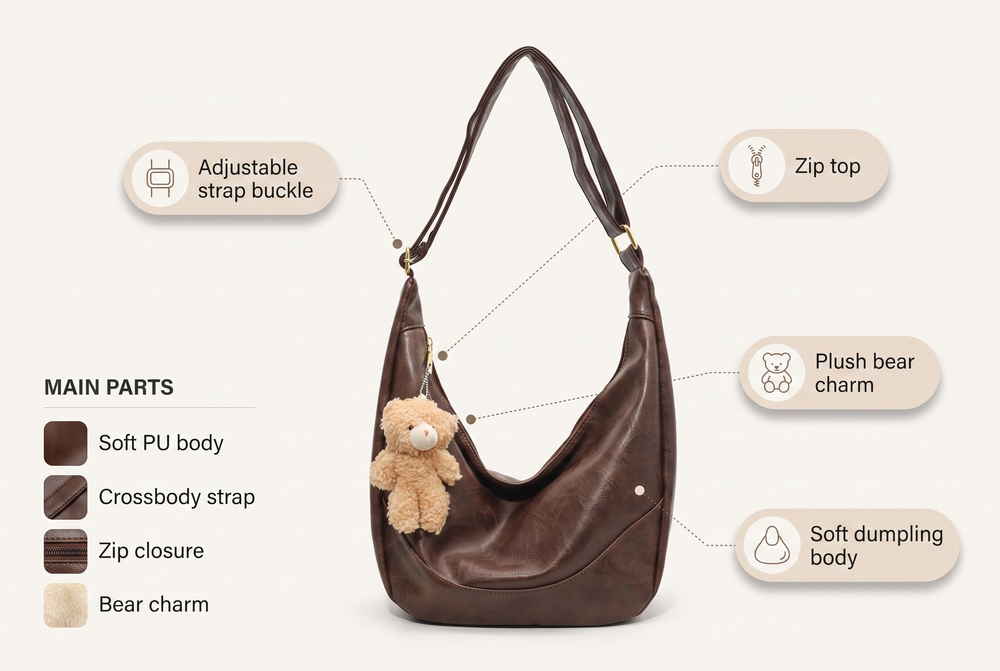 Hands-Free Crossbody Strap