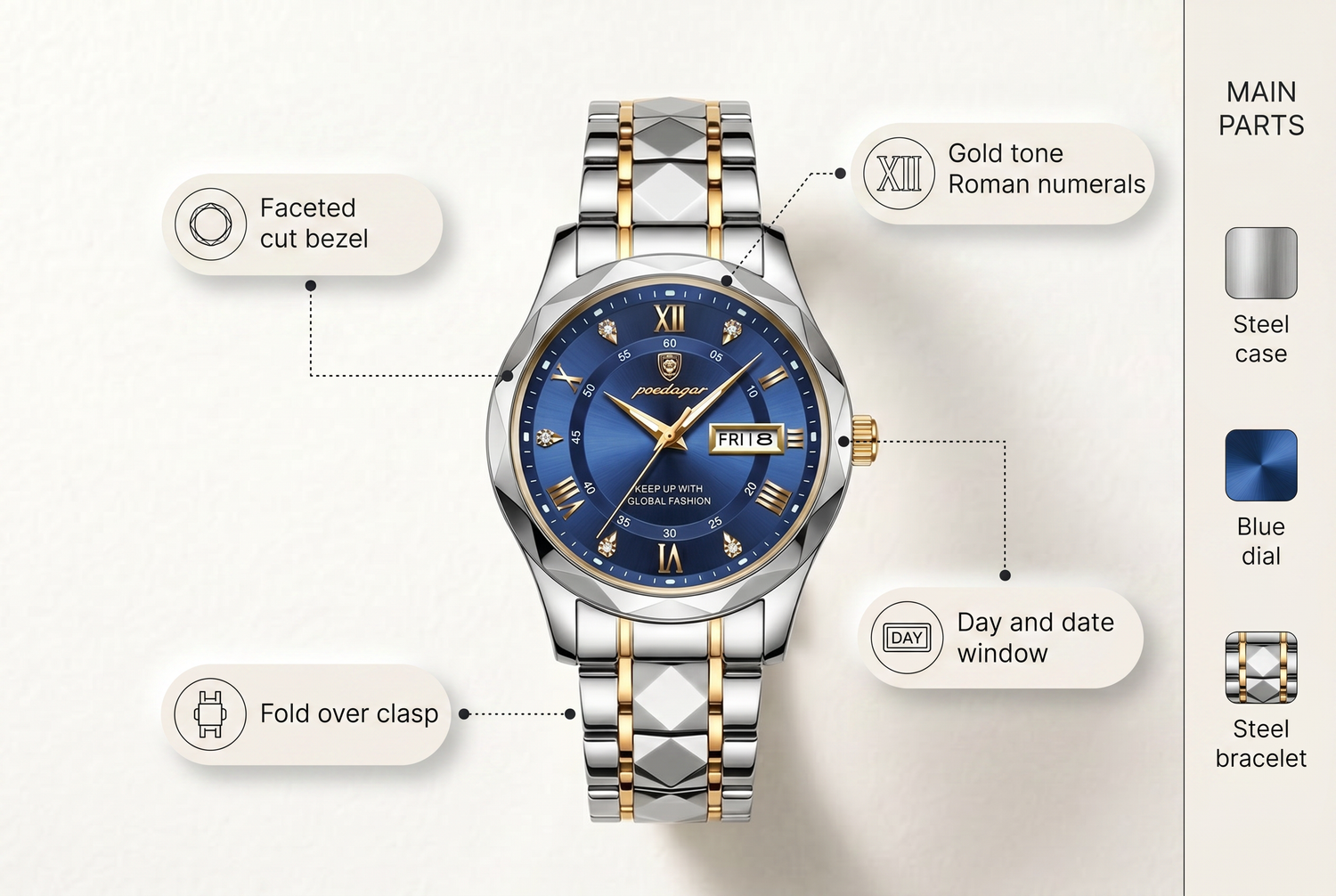 30atm-diver-men-s-watch feature breakdown