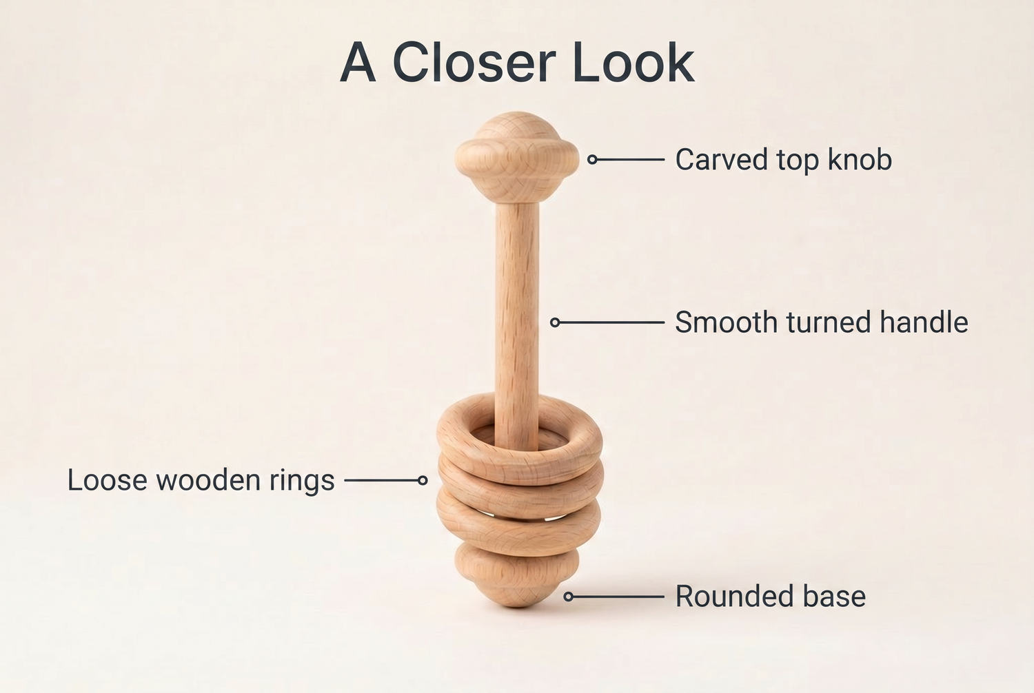 wooden-baby-rattle-teether-toy-baby-teether feature breakdown
