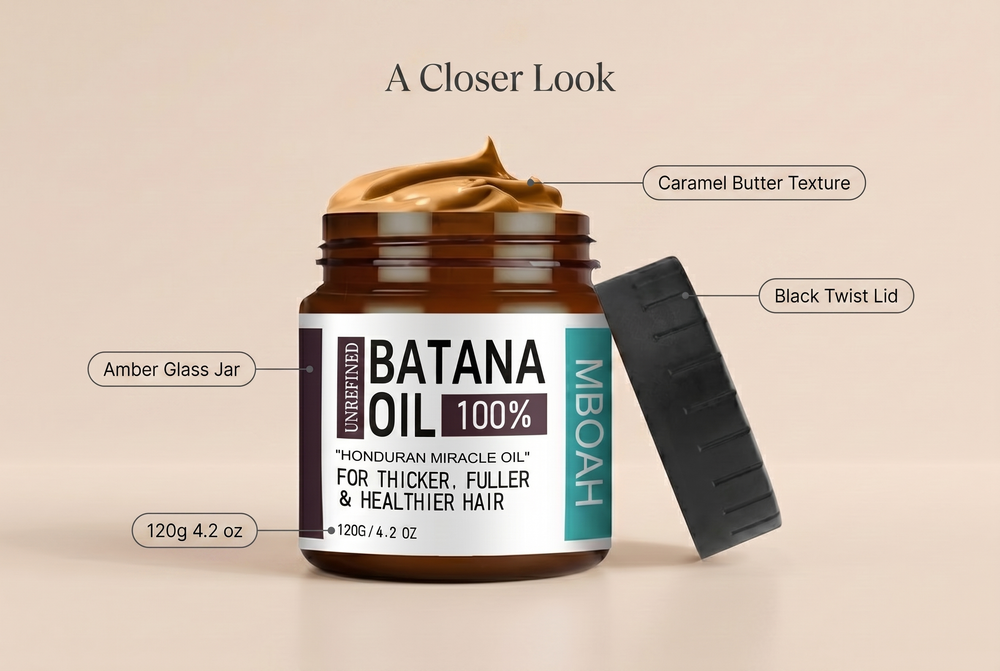 Thick Caramel Batana Butter