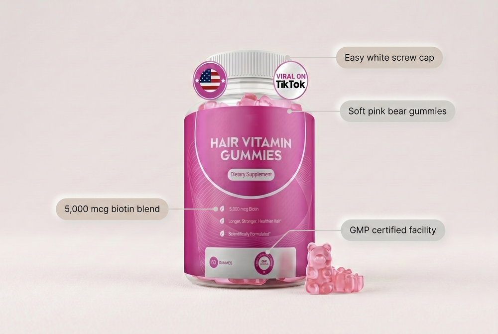Biotin Gummy, Daily Serving