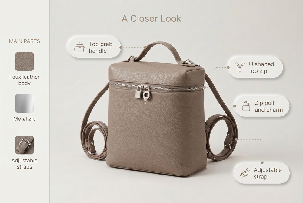 Rucksack Nahaufnahme