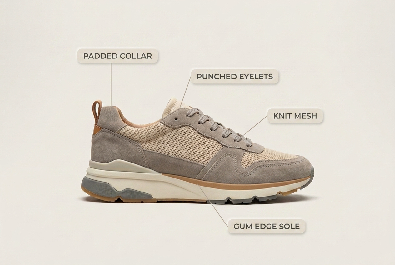 mens-leather-retro-casual-shoes-thick-sole feature breakdown