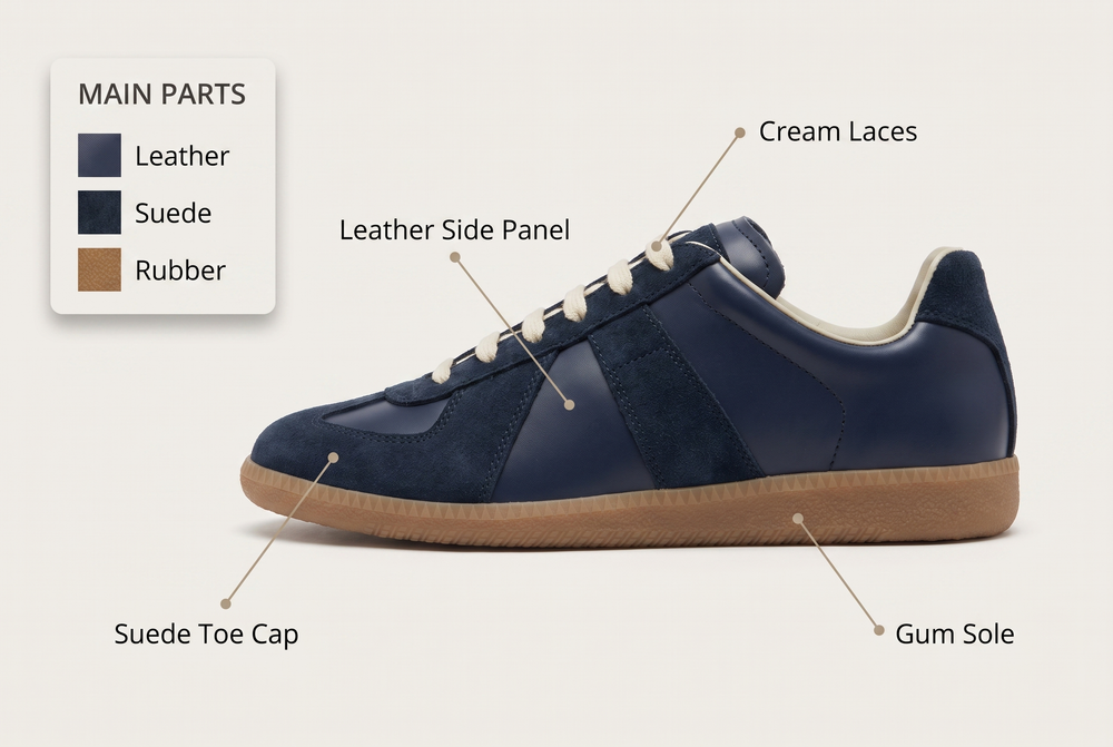 Built on a Gum Rubber Sole