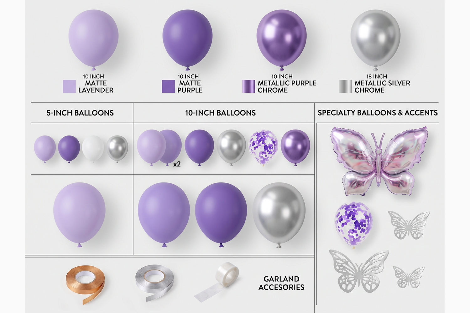 Butterfly Balloon Chain Set for Party Decoration for Stylish Party Decoration, Photo Backdrops and Easy Event Styling - feature breakdown