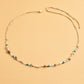 One of the waist chain designs in this range, photographed worn low across the waist