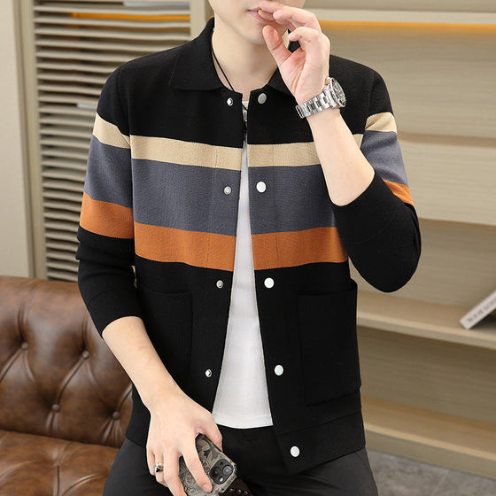 Men's Casual Knit Button Cardigan