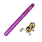 Portable Aluminum Fishing Rod with Reel