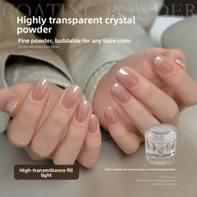 High Transparency Crystal Coating Nail Powder