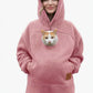 Unisex Fleece Hooded Pullover Sweatshirt