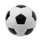 Classic black and white paneled Size 2 childrens soccer ball with no number print
