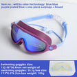Blue Purple Blue+Integrated Earplug+Box