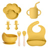 Earthy yellow 8-piece set 2