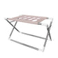 Foldable pet bathing stand, pink folding bathing stand with mesh top