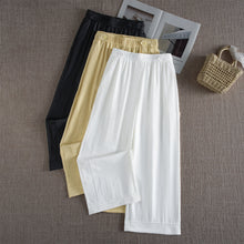 Womens High Waist Wide Leg Casual Pants