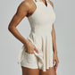 Athletic Tennis Dress with Built-in Shorts