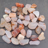 15-20mm White Agate 50-60pcs