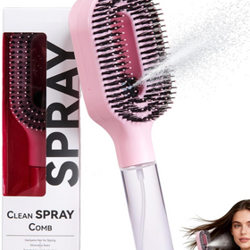 Multifunctional Atomizing Hair Spray Comb