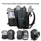 Vacuum Travel Backpack | waterproof Oxford fabric close up