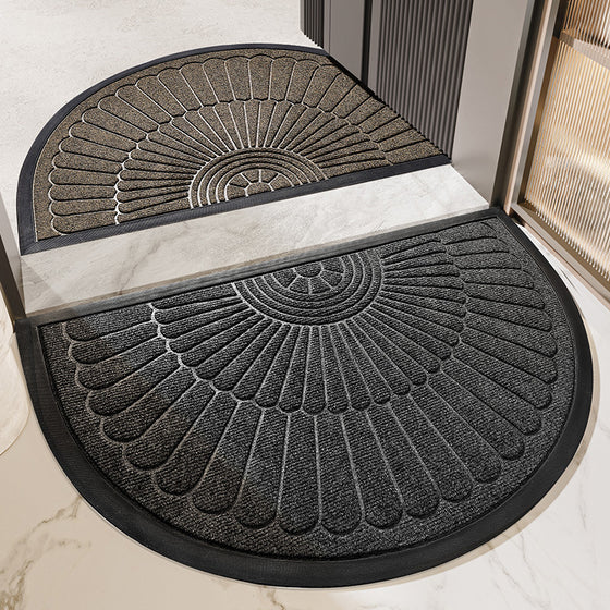 Semi-Circular Patterned Entrance Door Mat