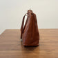 Soft Cowhide Tote Bag | side profile angle shot
