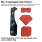 Metal Head 3-in-1 Glue Scraper Caulking Tool Kit