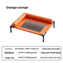 Elevated Dog Cat Camp Bed Breathable Washable