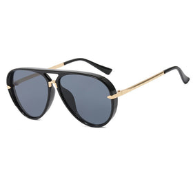 Retro Large Frame Sunglasses