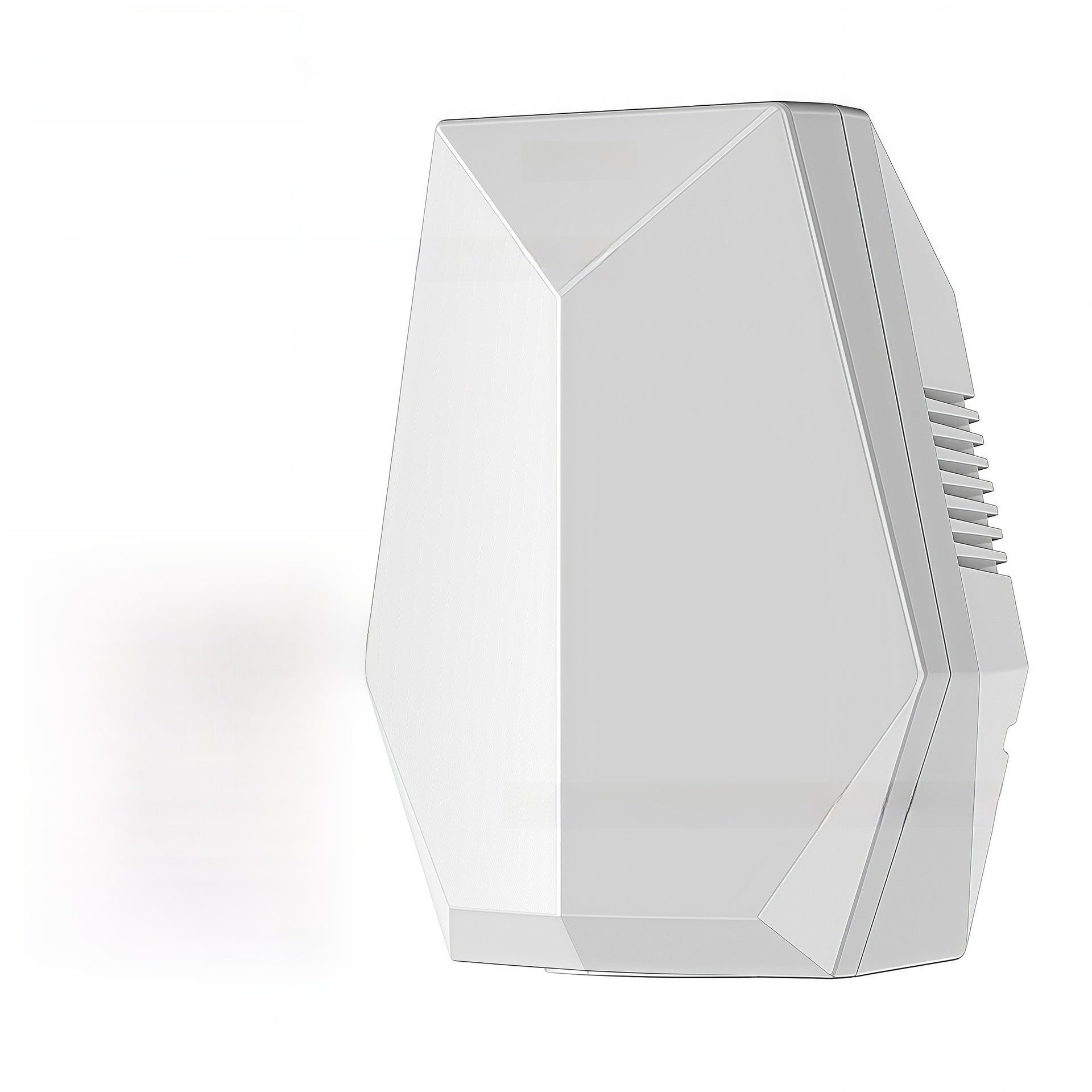 Automatic sensor hand dryer shown mounted on a bathroom wall