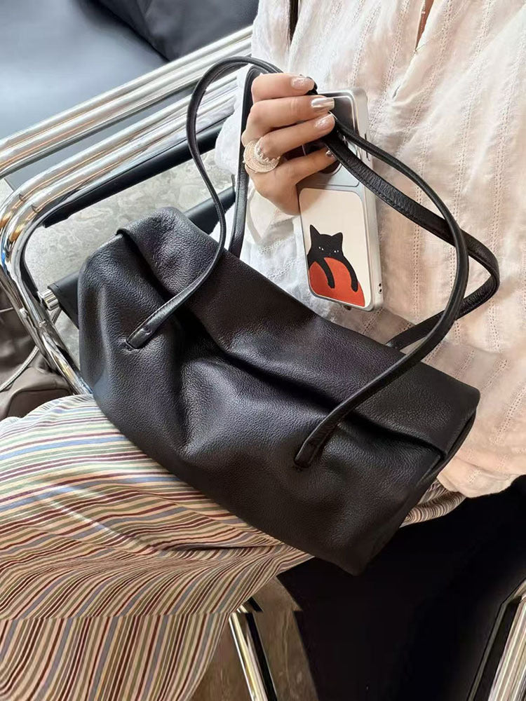 Inner layer of cowhide bag for the armpit area