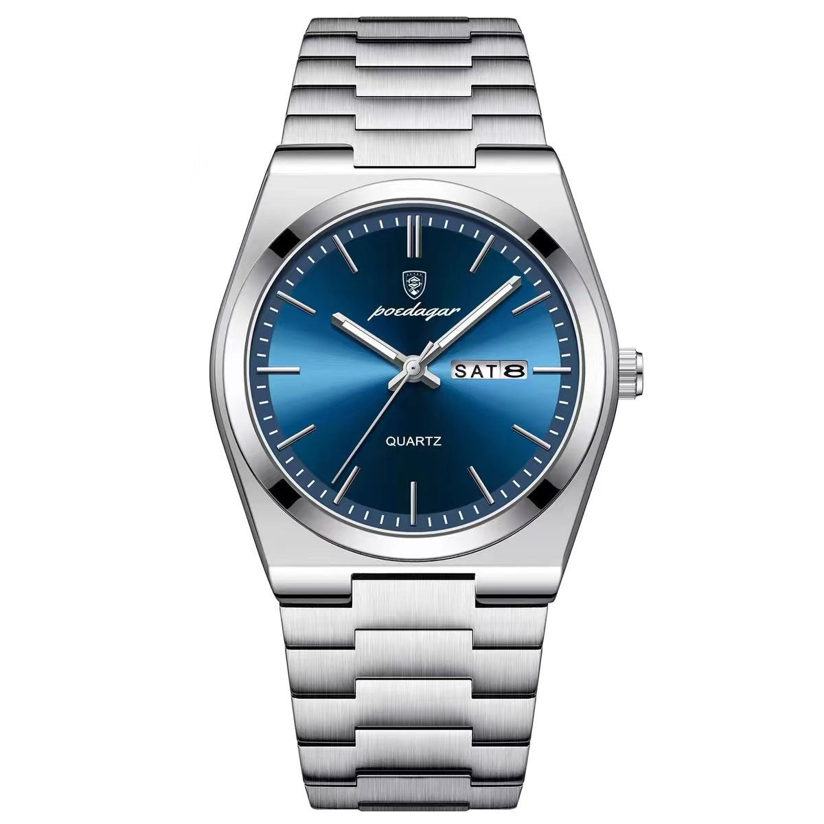 Ultra-Thin Square Quartz Watch | modern interior styled scene