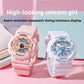 Watch buckle clipped on a small child's wrist