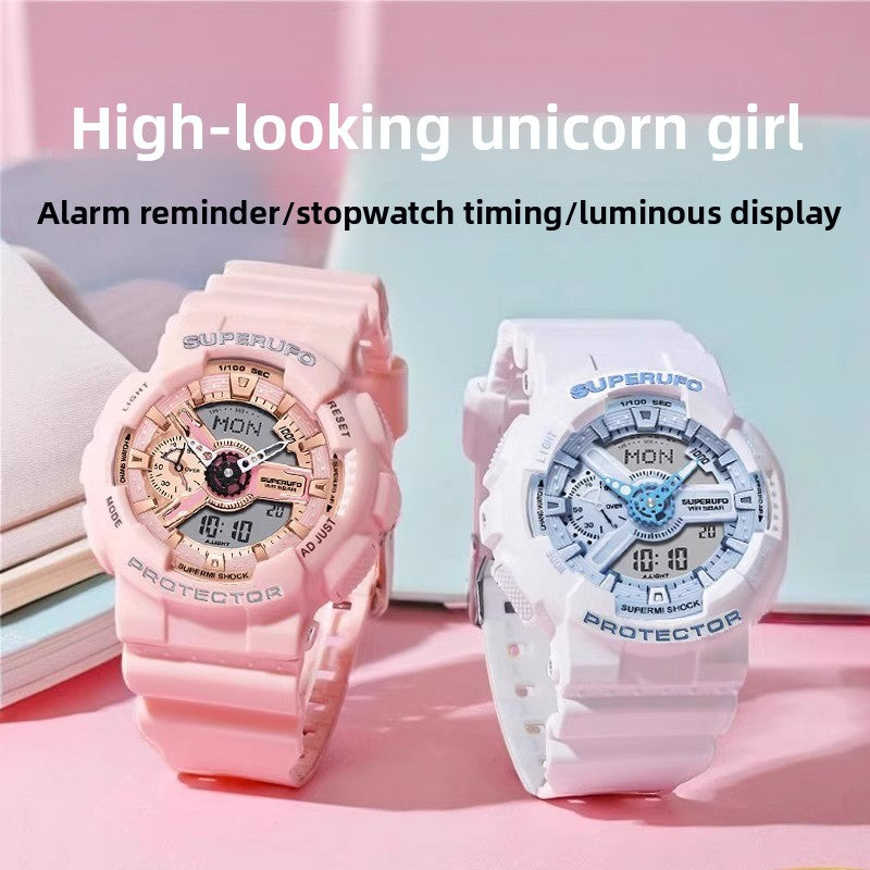 Watch buckle clipped on a small child's wrist