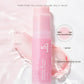 Pink collagen balm skincare product, showing the balm at the tip of the pink stick