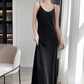 Triacetate Suspender Midi Dress | everyday wear styled scene